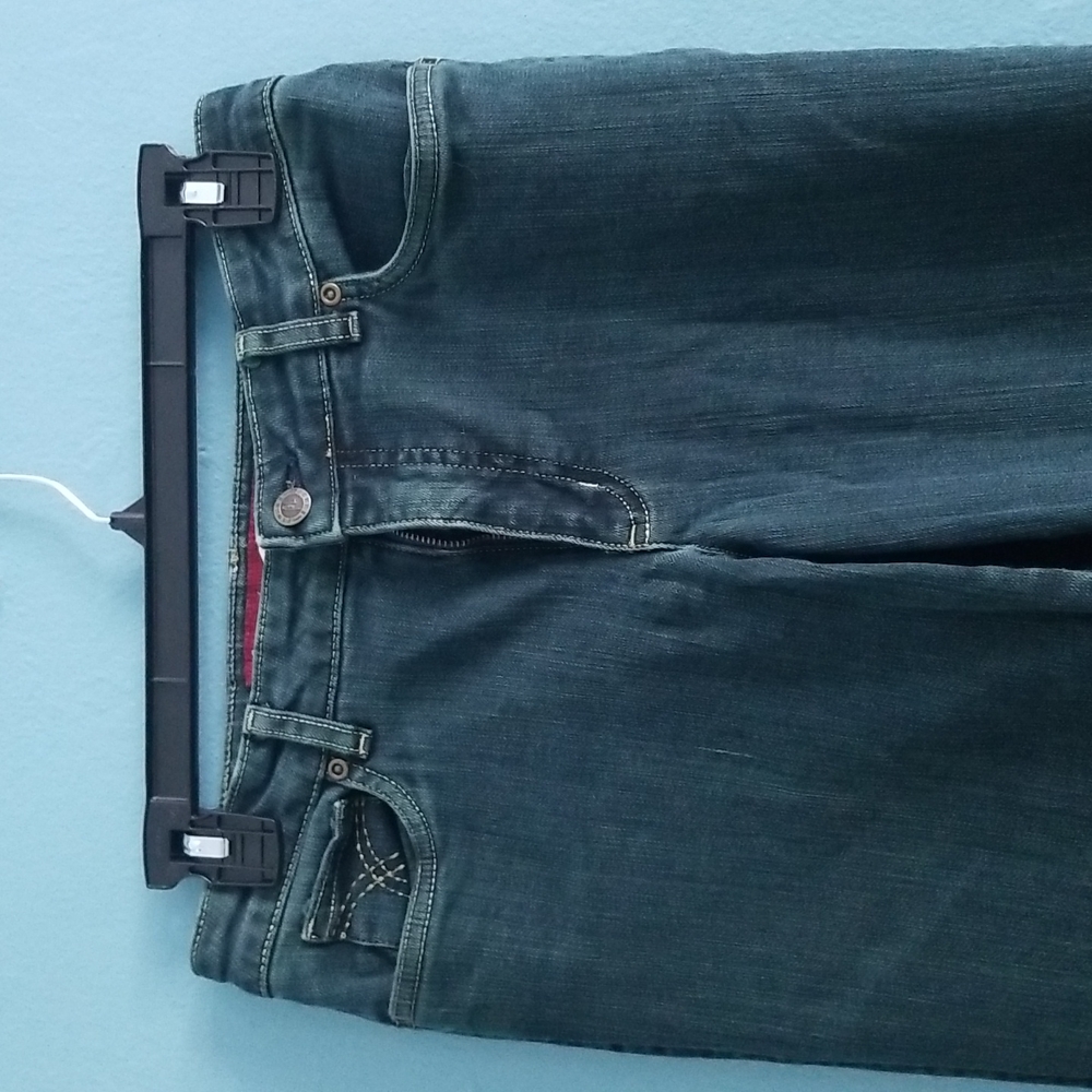 Barbara Lesser Dark Blue Jeans. - Picture 2 of 5